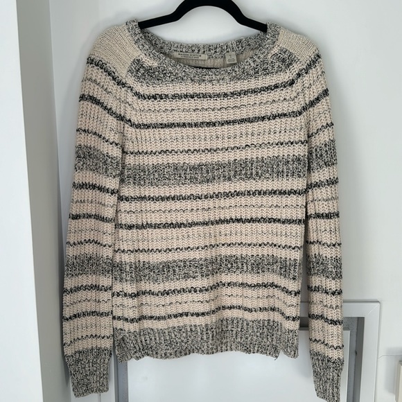 Black and white striped cozy Scotch & Soda sweater - Picture 1 of 7